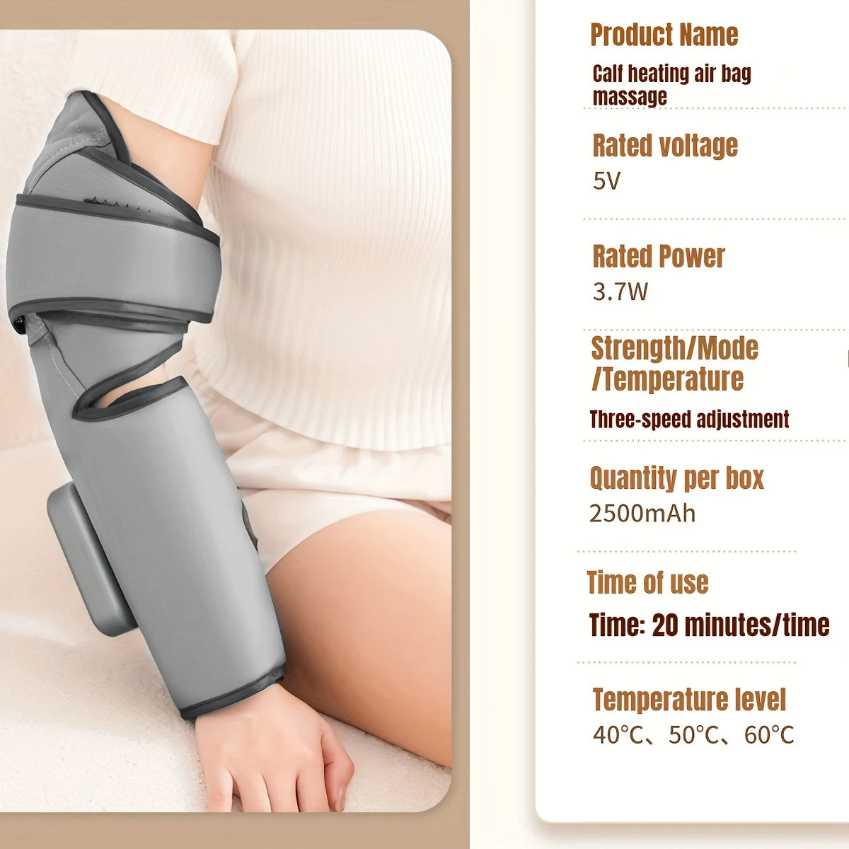 Relievix™ Heated Knee Massager