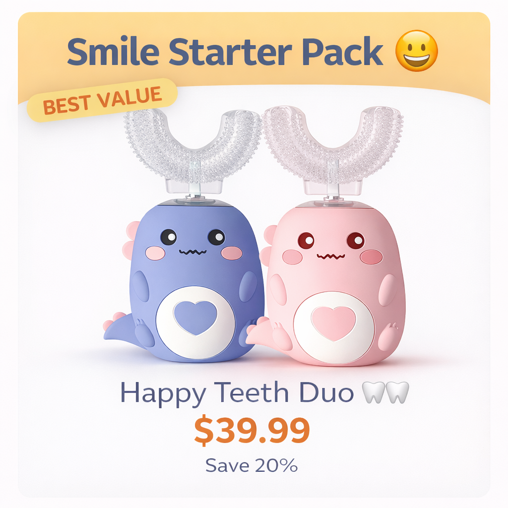 DinoBrush™ U-Shaped Kids Toothbrush